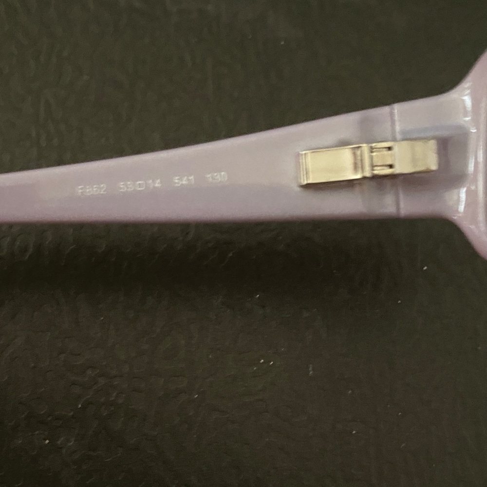 LOW START Fendi Lavender Rectangular Eyewear size 53 - Picture 4 of 7
